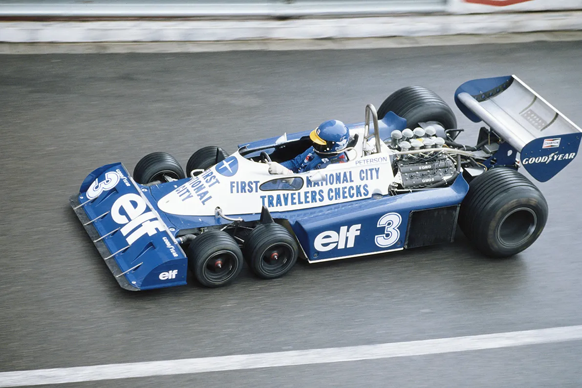 Tyrrell P34 Six-Wheeled F1 Car